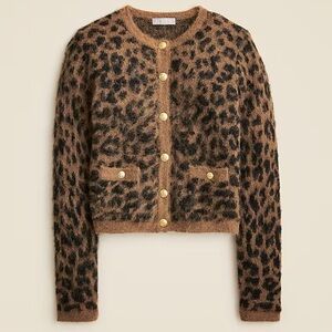 NWOT J Crew Brushed Sweater Lady Jacket